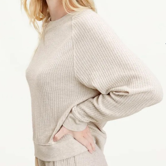 Splendid Blush Thermal Crew Neck NWOT - Picture 2 of 6